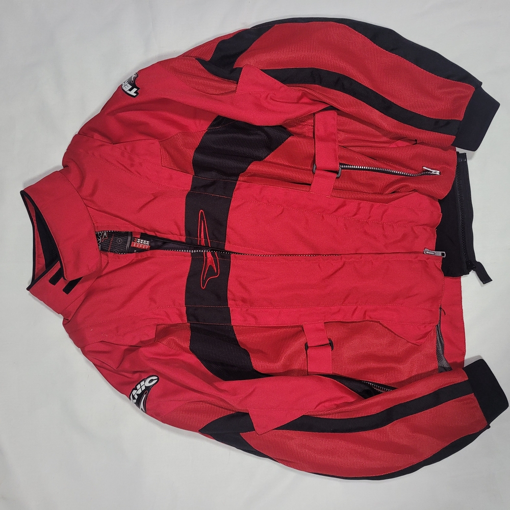 Red and Black Motorcycle Jacket